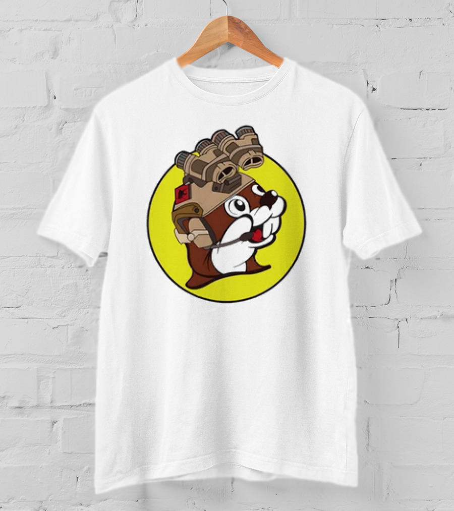 Night Vision Tactical Buc-Ee's Beanie T-Shirt