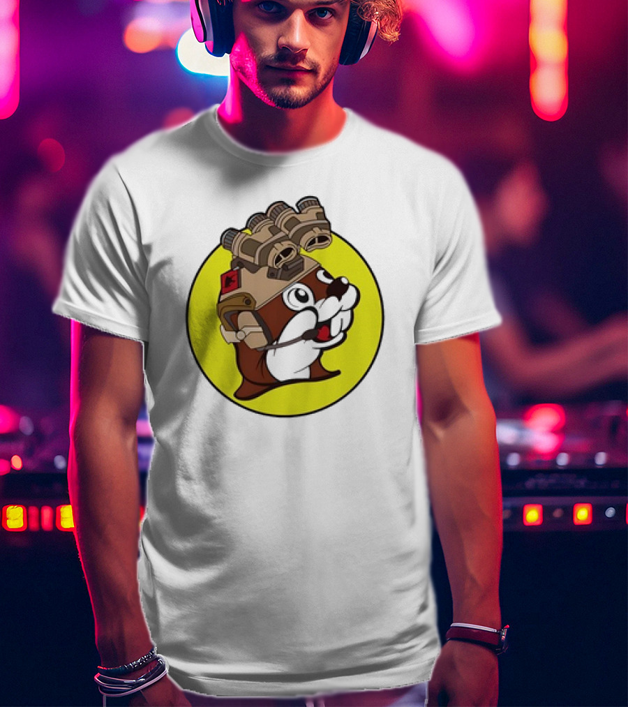 Night Vision Tactical Buc-Ee's Beanie T-Shirt
