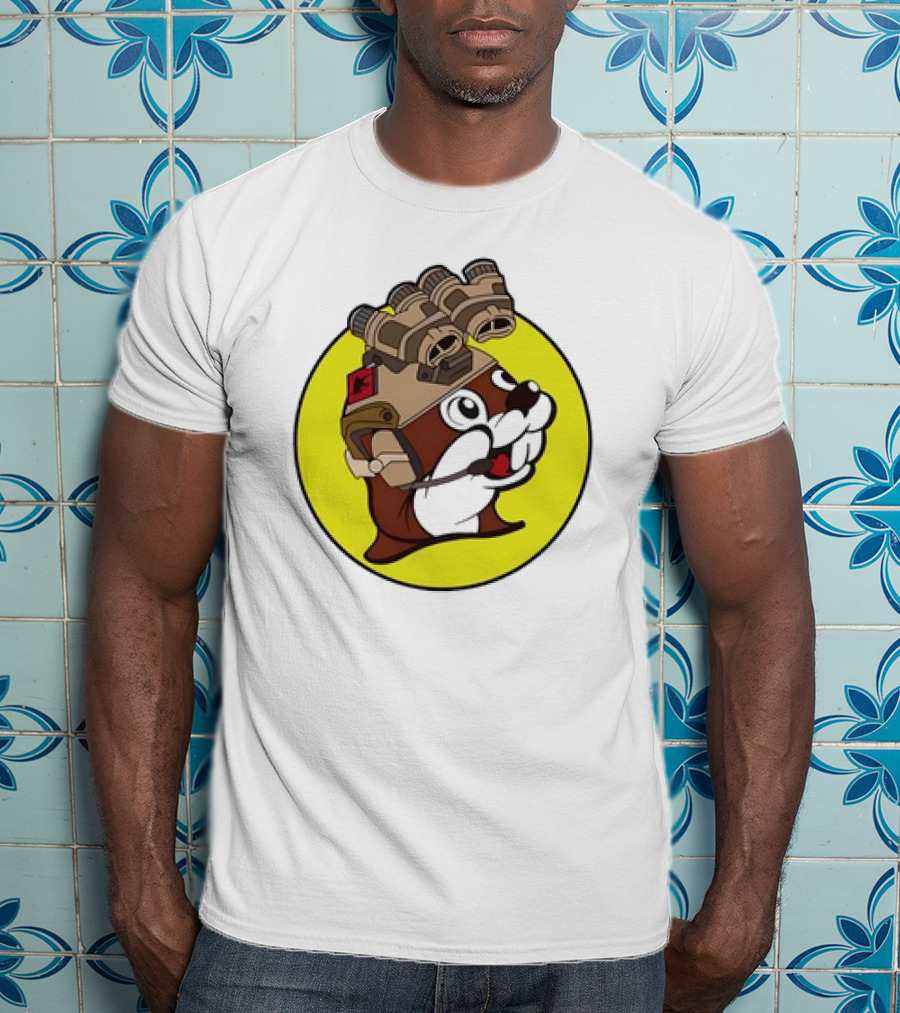 Night Vision Tactical Buc-Ee's Beanie T-Shirt