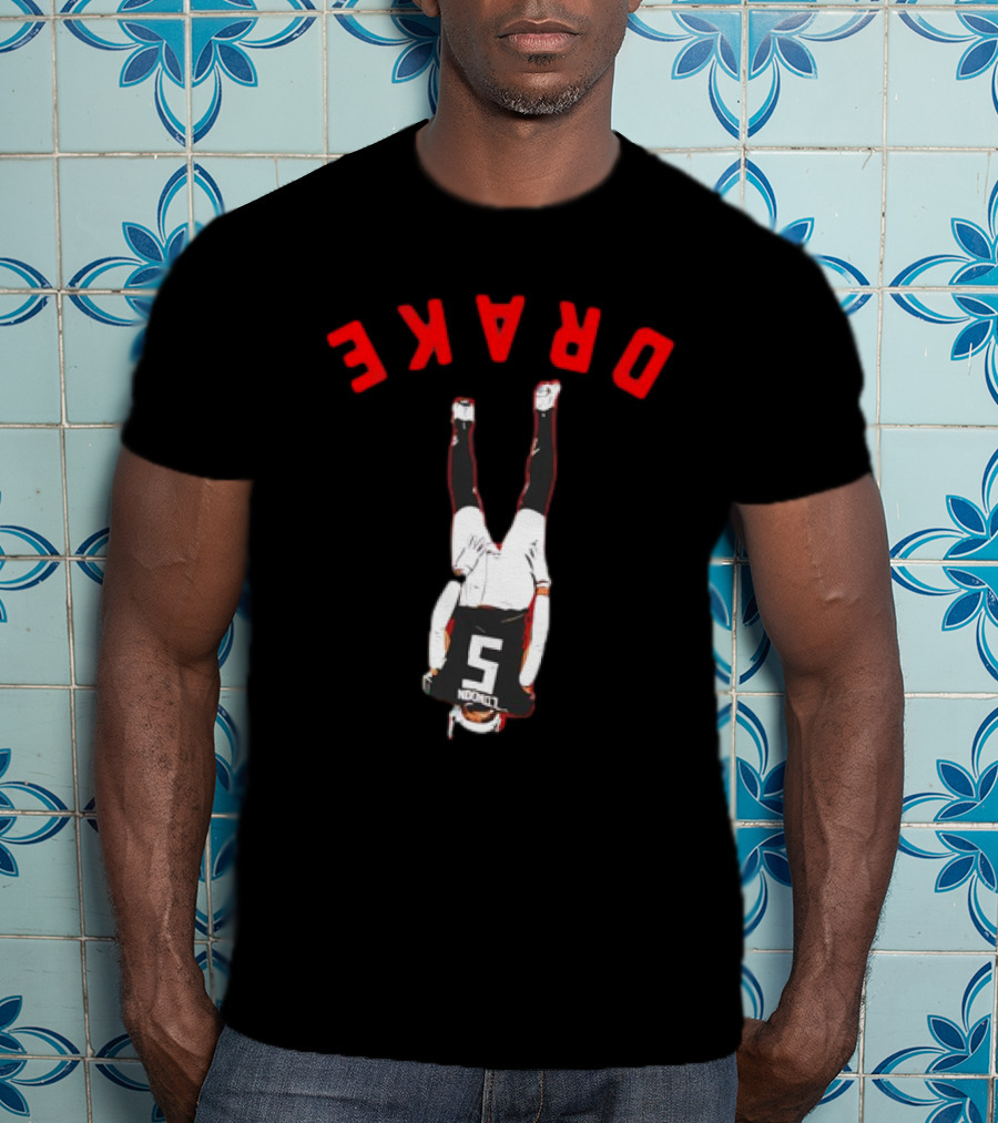 Atlanta Falcons Drake London Upside Down T-Shirt