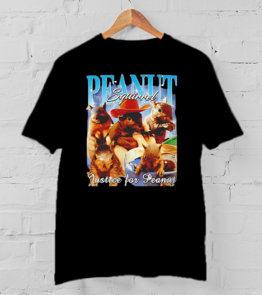 Peanut Squirrel Justice For Peanut T-Shirt