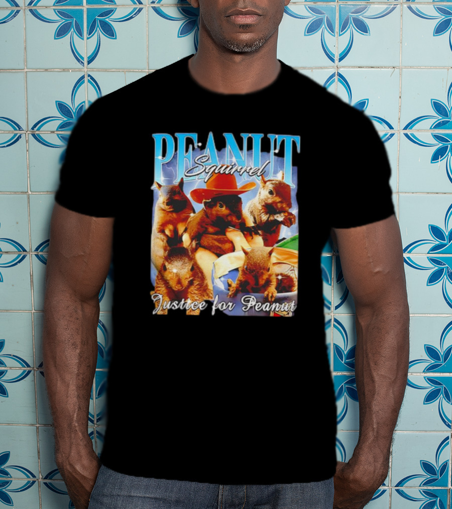 Peanut Squirrel Justice For Peanut T-Shirt
