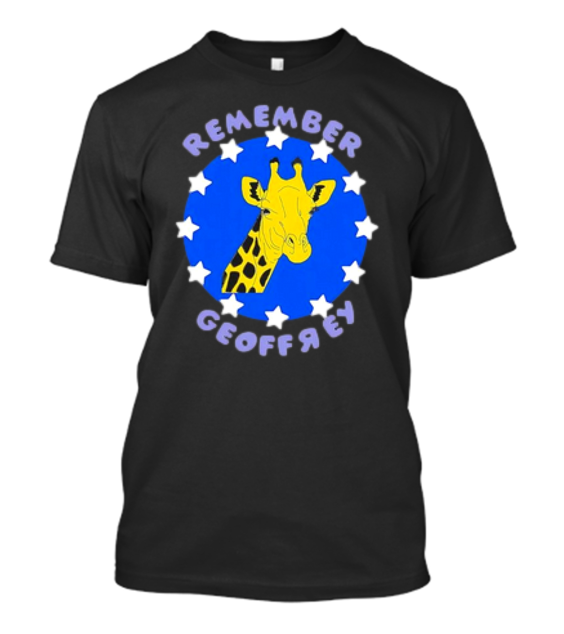 Remember Geoffrey Nostalgic Giraffe Us Toys Cartoon Retro T-Shirt