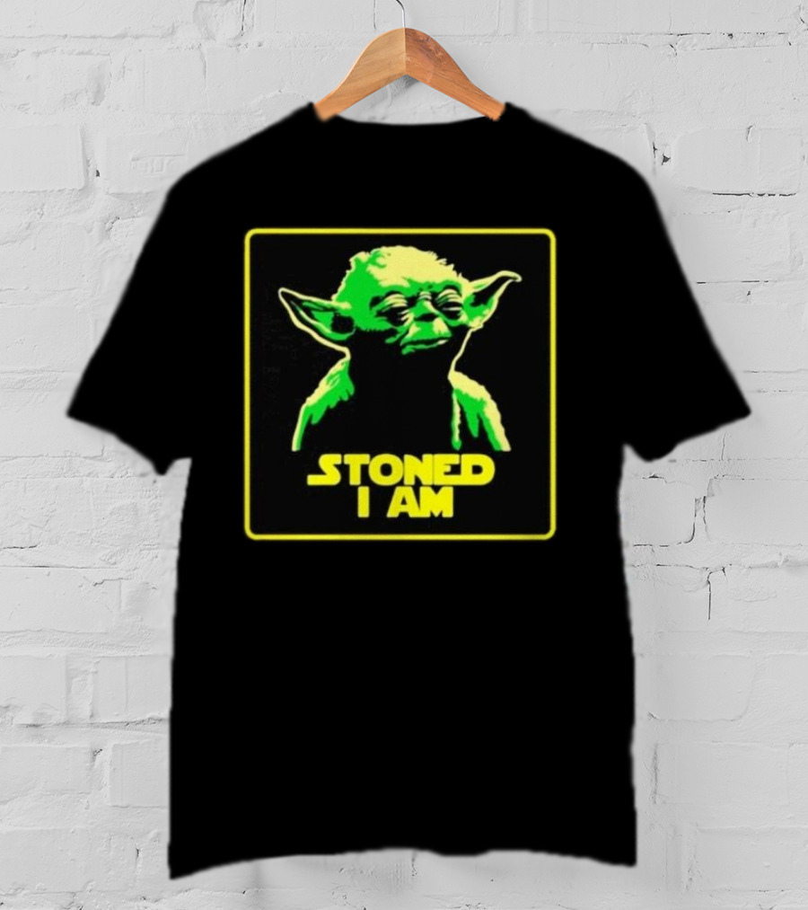 Star Wars Yoda Stoned I Am Jedi Master Meme T-Shirt