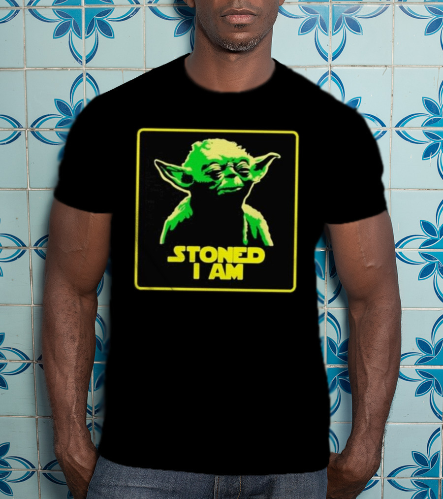 Star Wars Yoda Stoned I Am Jedi Master Meme T-Shirt