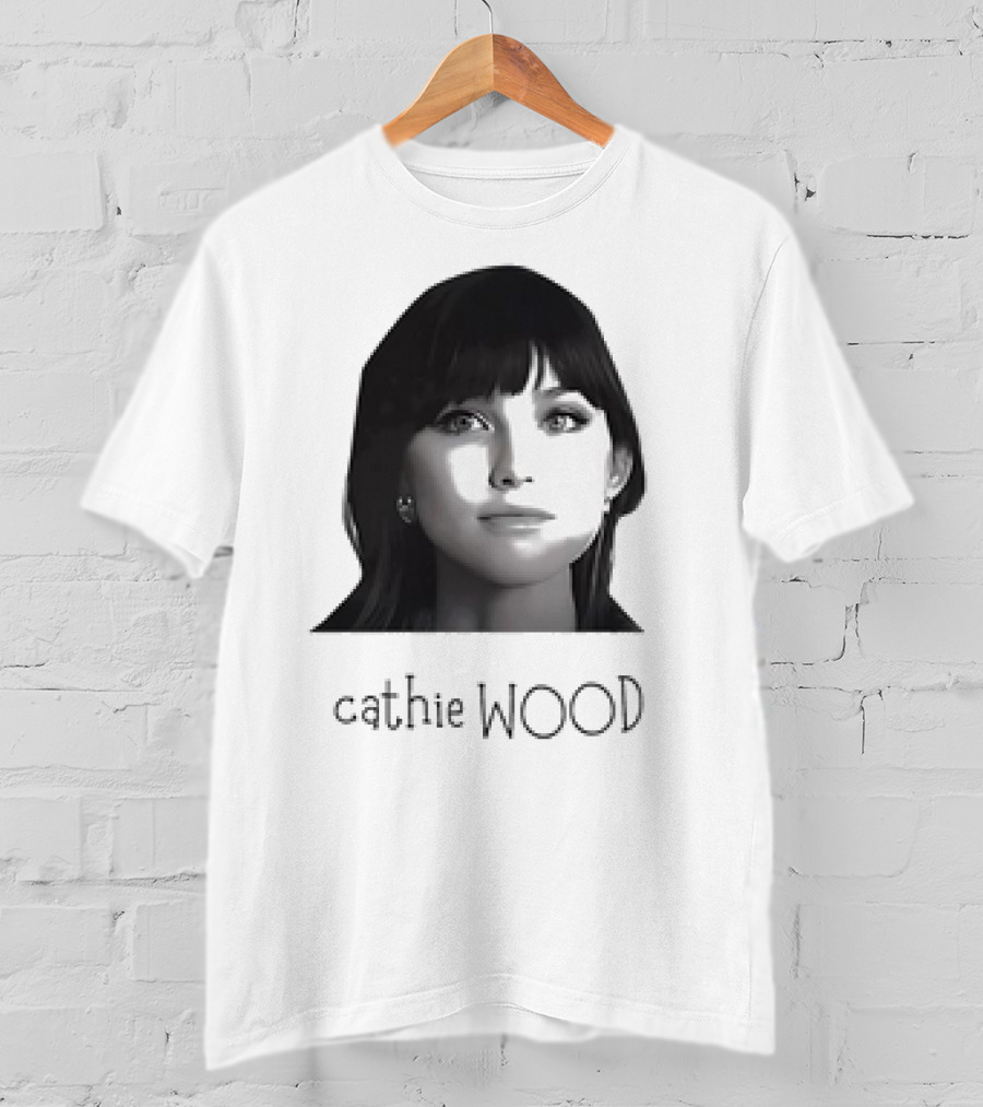Cathie Wood Classic Portrait T-Shirt