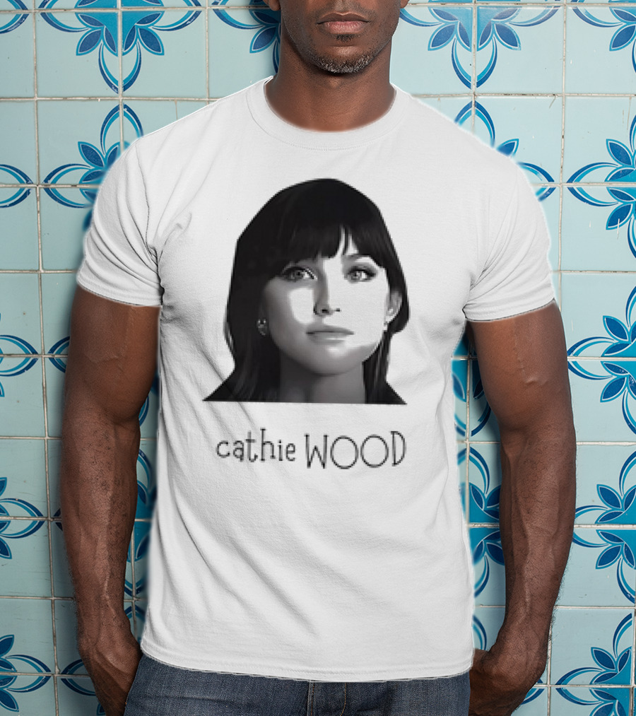 Cathie Wood Classic Portrait T-Shirt