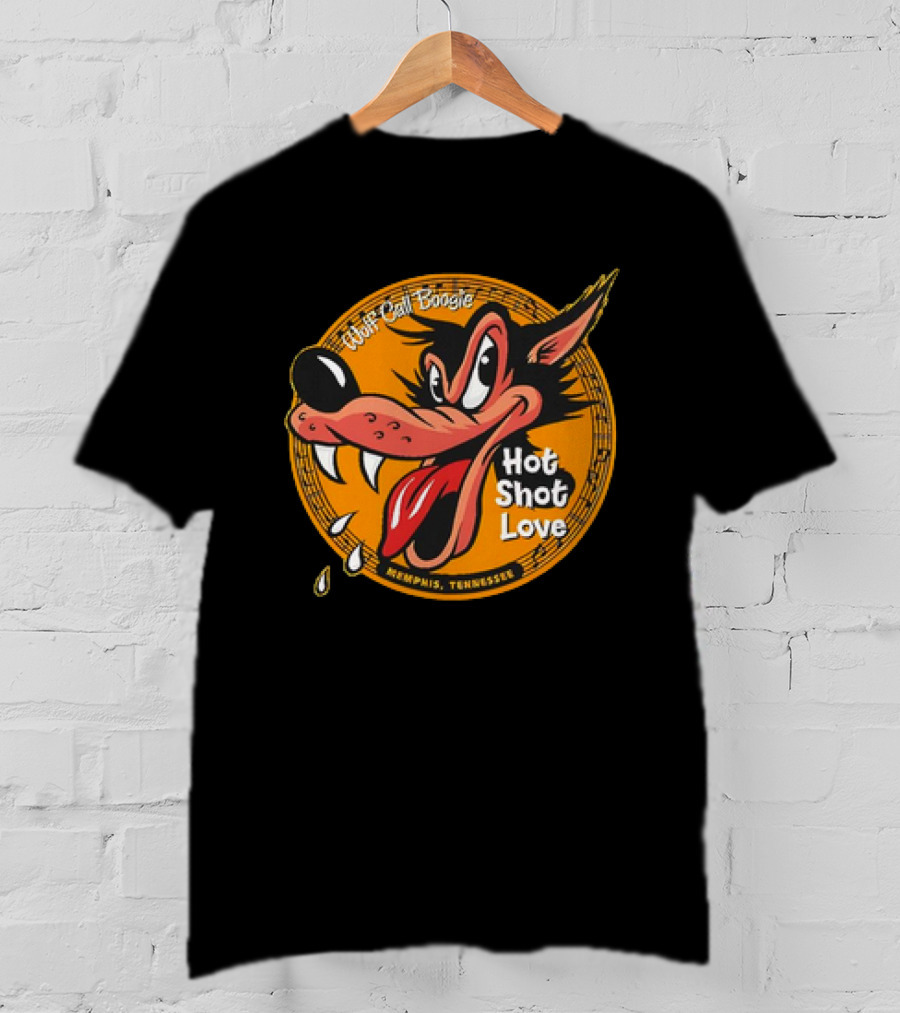 Wolf Call Boogie Hot Shot Love Memphis Tennessee T-Shirt