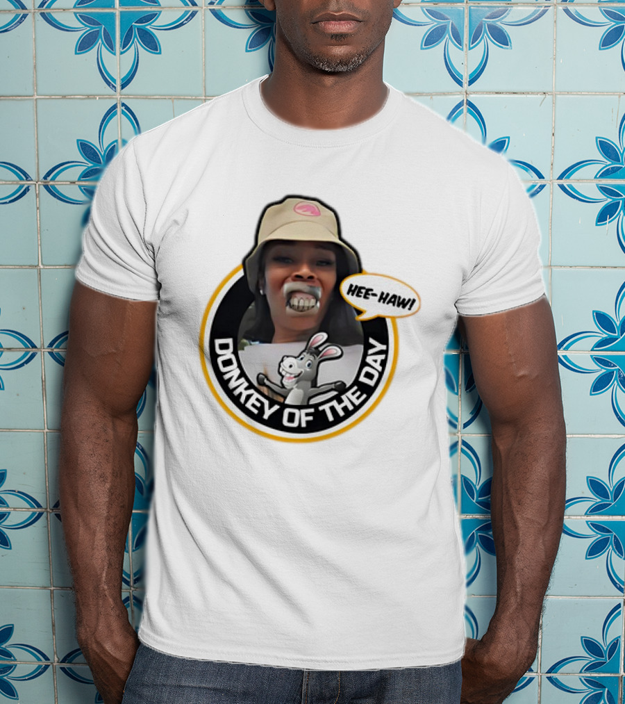 Charleston White Yunties Hee-Haw Donkey Of The Day T-Shirt