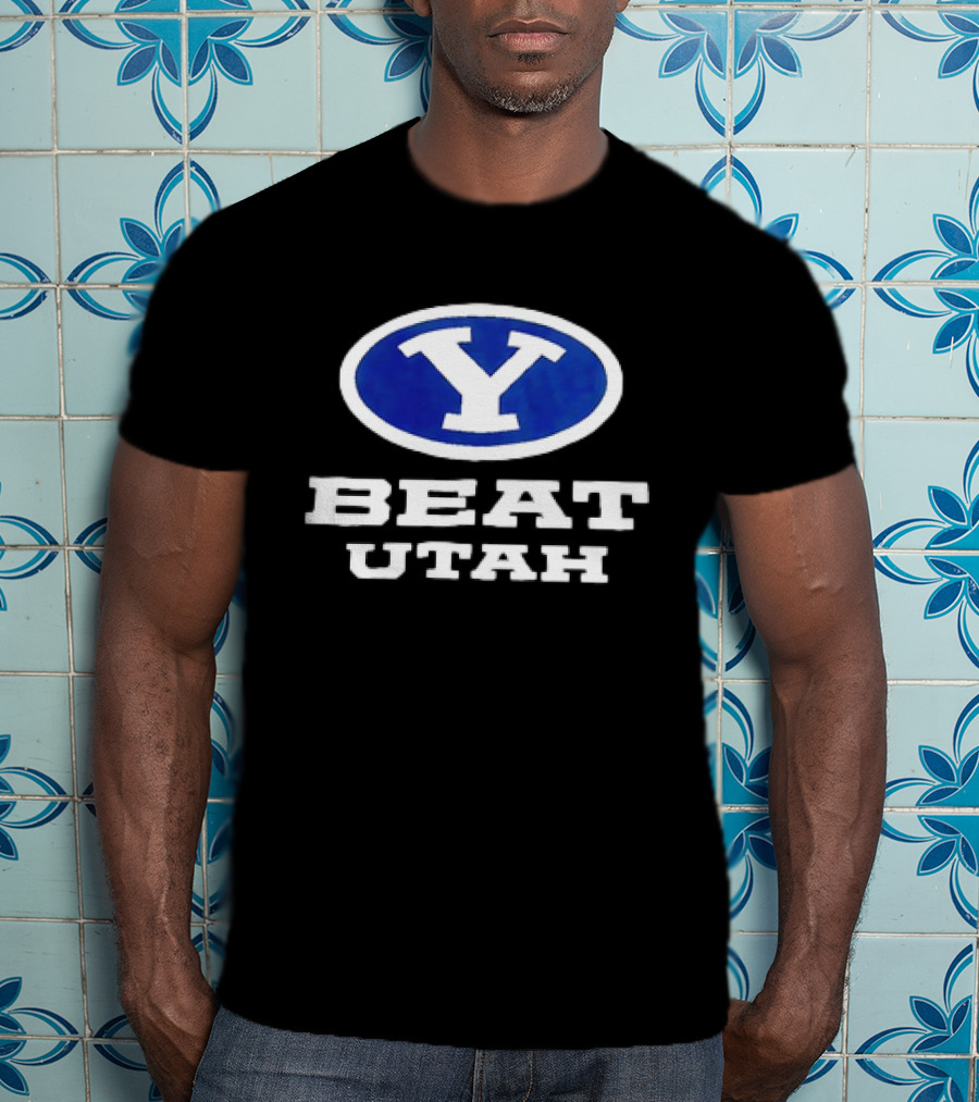 BYU Cougars Y Logo Beat Utah T-Shirt