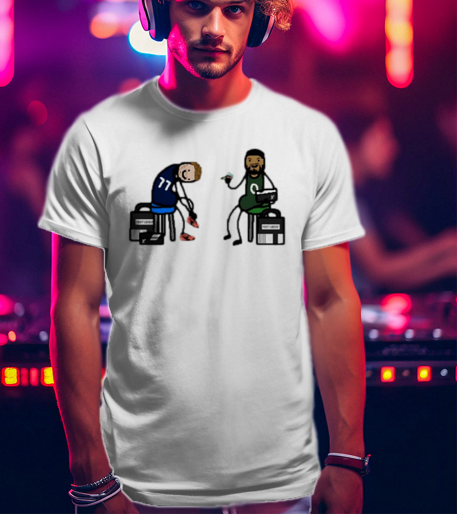 Luka 77 And Tatum Prepare With Foot Locker Shoes T-Shirt