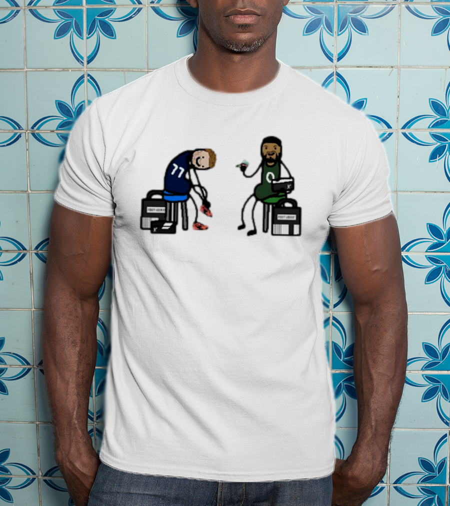 Luka 77 And Tatum Prepare With Foot Locker Shoes T-Shirt