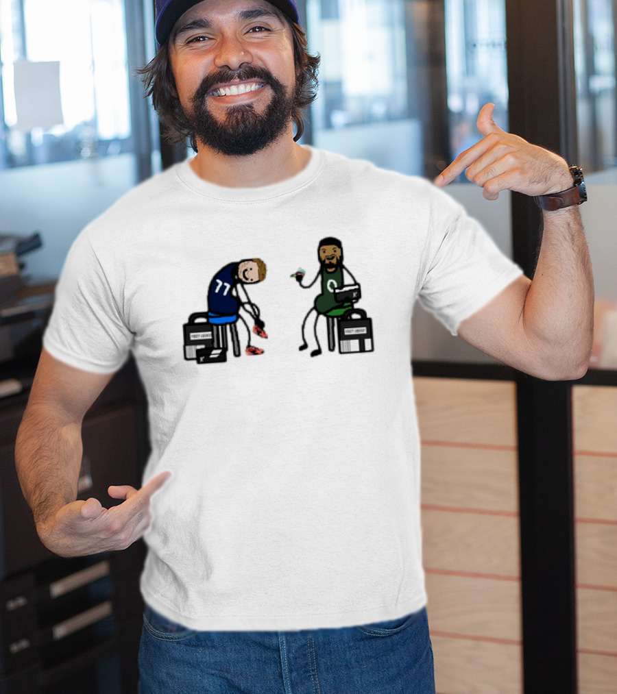 Luka 77 And Tatum Prepare With Foot Locker Shoes T-Shirt