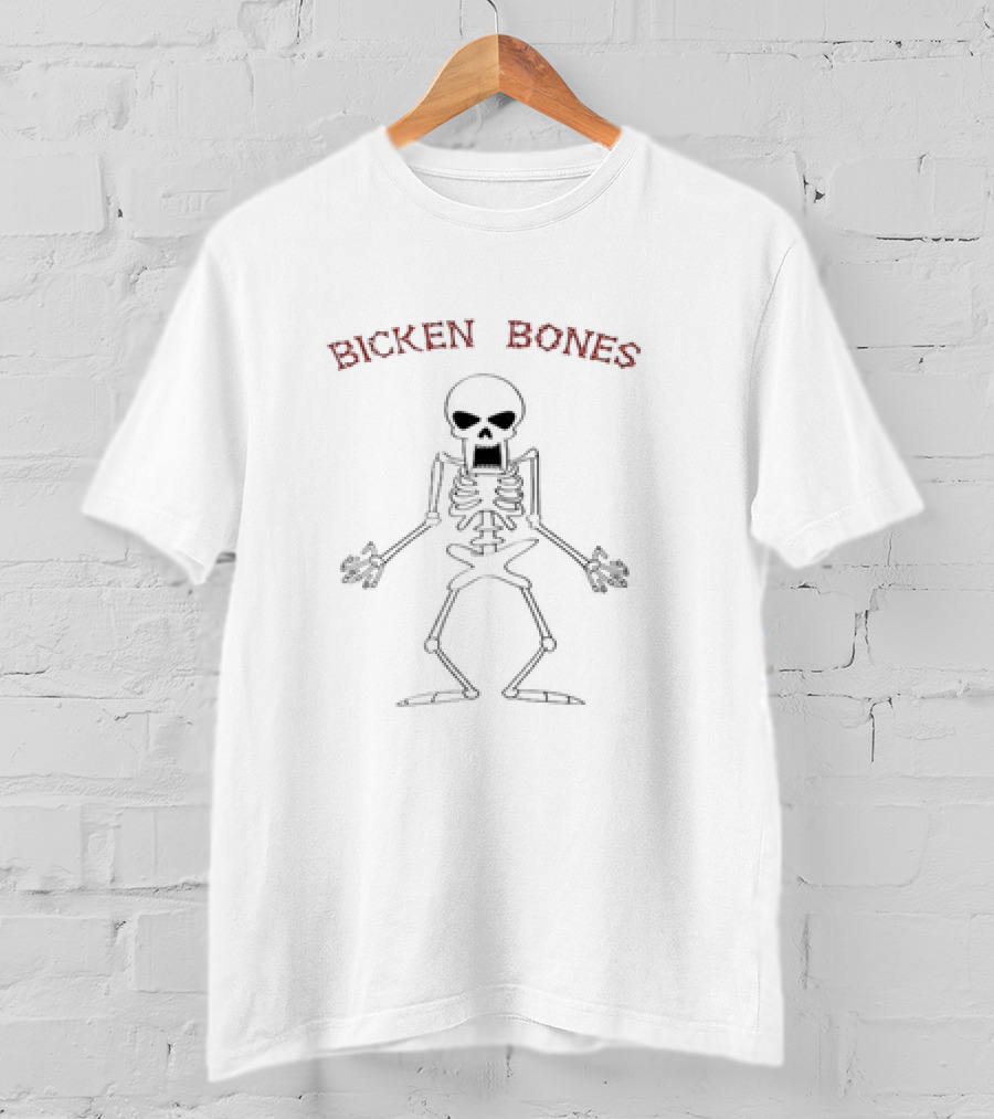Skeleton Bicken Bones T-Shirt