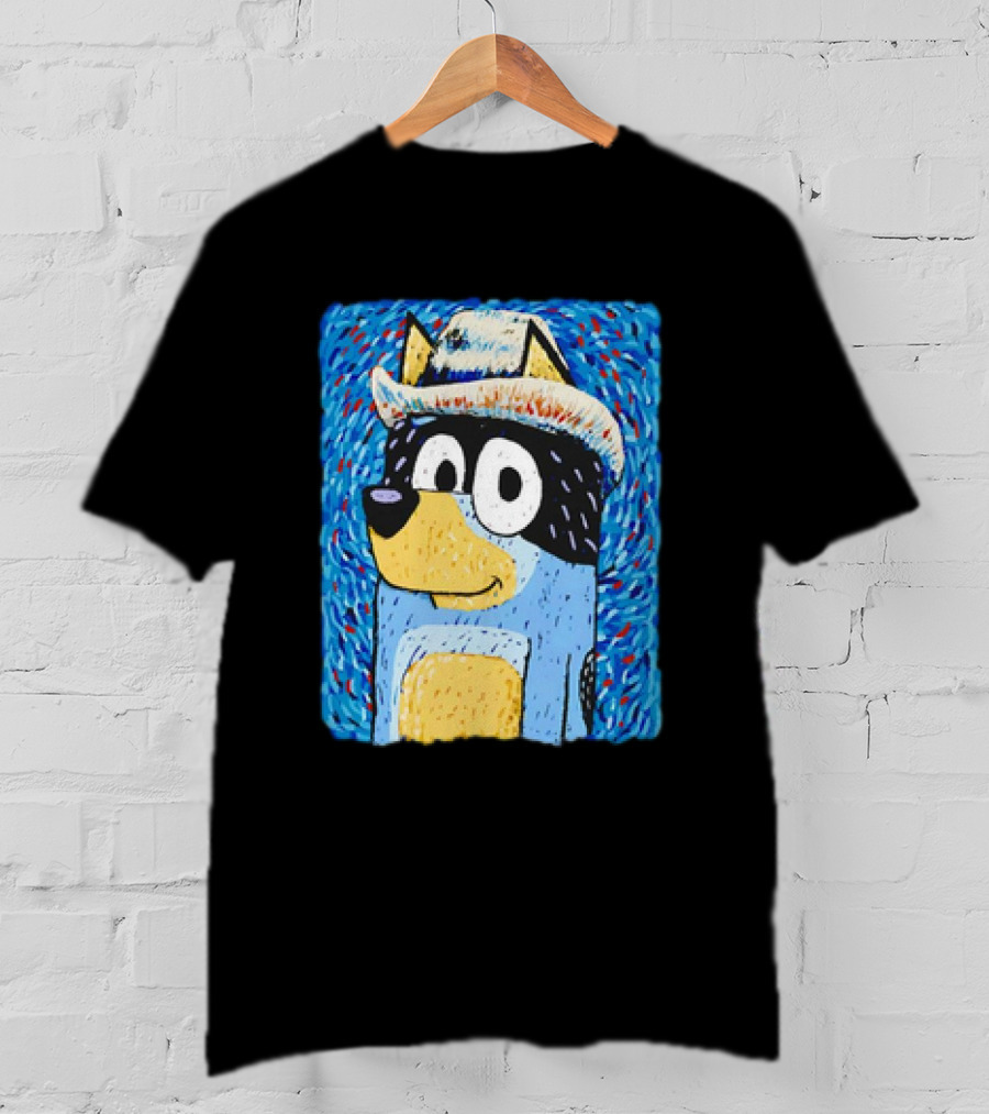 Heeler Family Van Gogh Bandit Van Dogh T-Shirt