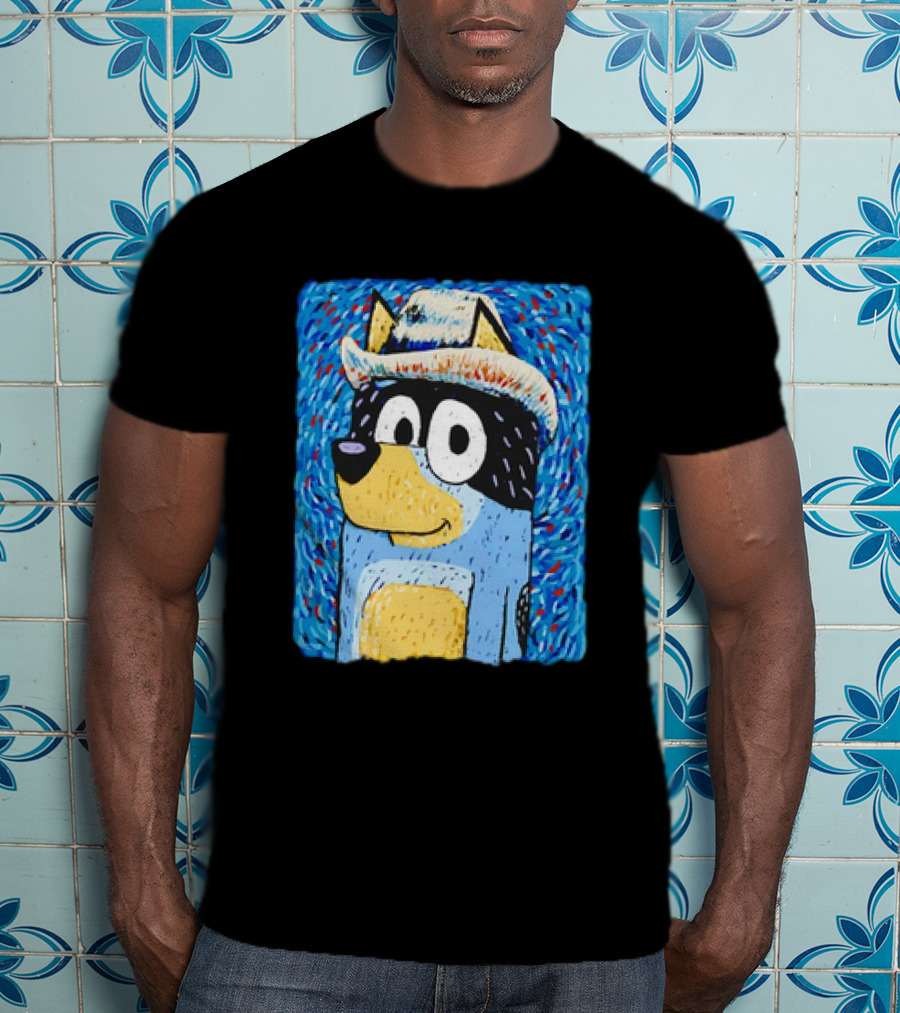 Heeler Family Van Gogh Bandit Van Dogh T-Shirt