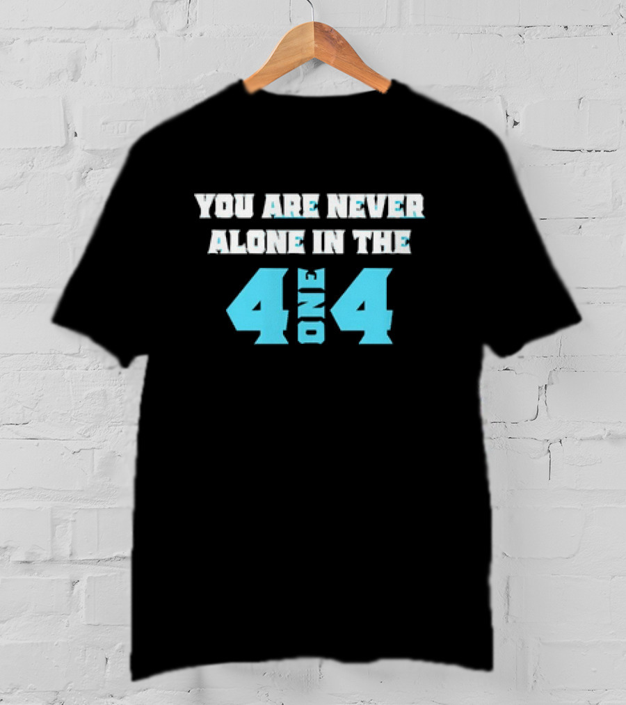 Marquette Golden Eagles You Are Never Alone In The 414 One 4 T-Shirt