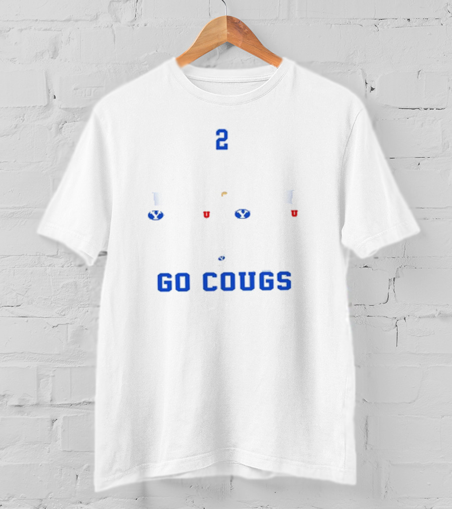 BYU Cougars Back 2 Back The Holy War Beat Utah Utes Go Cougs T-Shirt