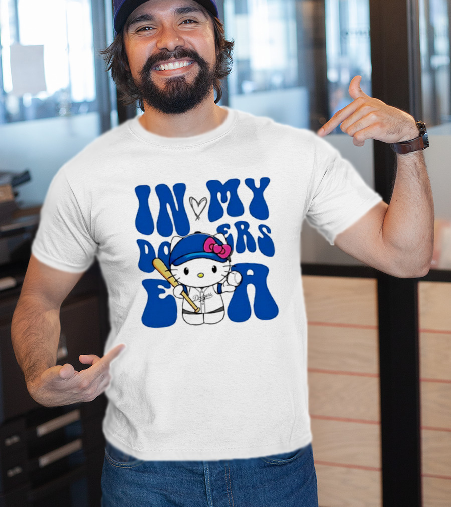 Hello Kitty Los Angeles Dodgers In My Dodgers Era T-Shirt
