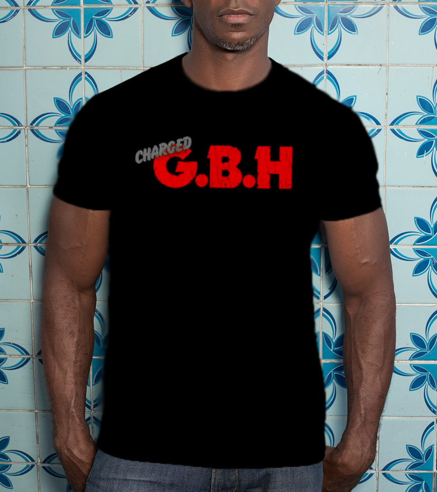 Charged GBH 1978 Classic Punk Band Retro T-Shirt