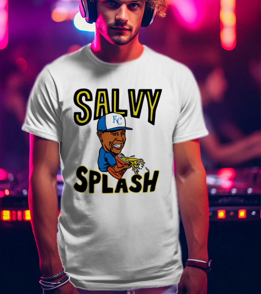 Salvy Splash KC Royals Salvador Johan Perez Player T-Shirt