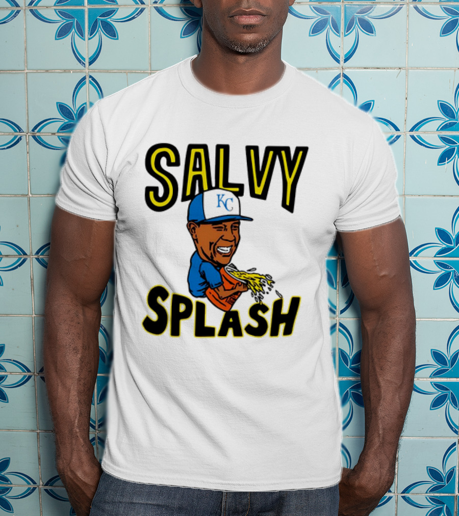 Salvy Splash KC Royals Salvador Johan Perez Player T-Shirt