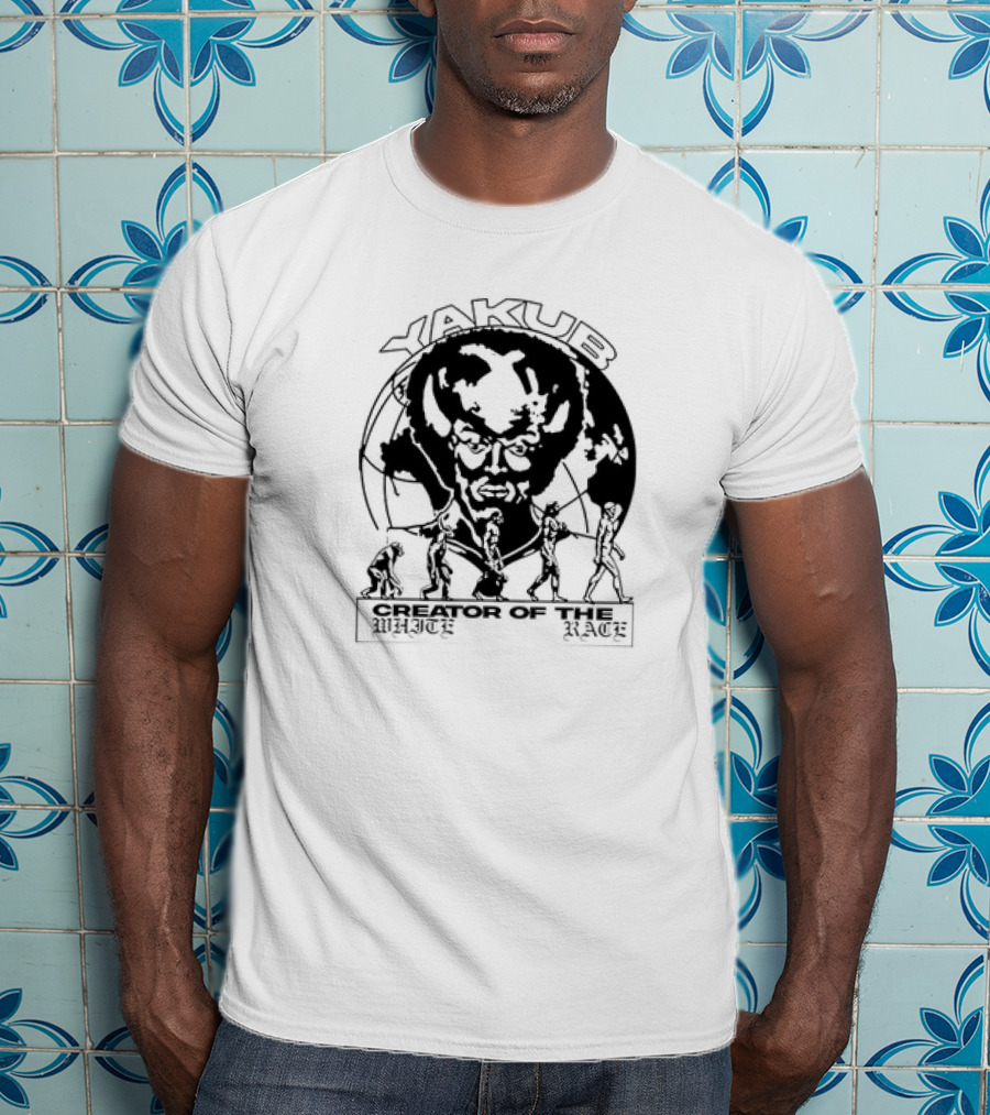 Yakub Creator Of The White Race Evolution T-Shirt