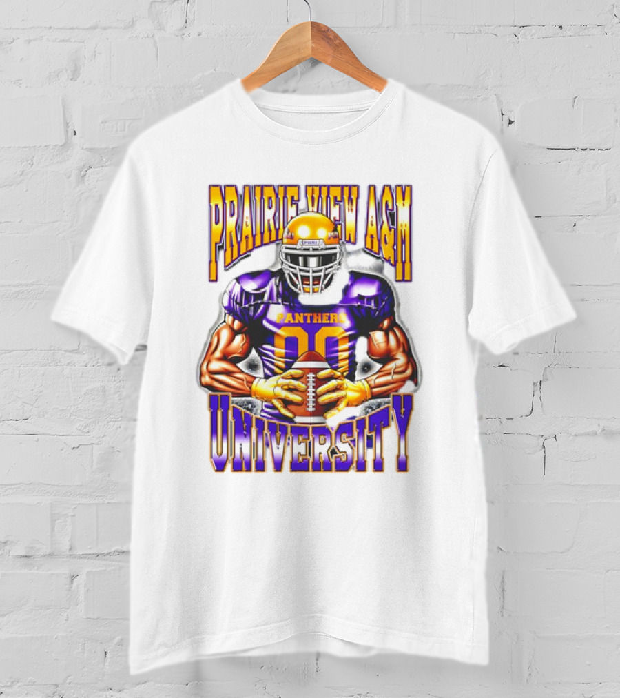 Prairie View A&M University Panthers Football Player 00 T-Shirt