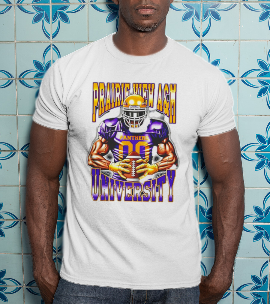 Prairie View A&M University Panthers Football Player 00 T-Shirt