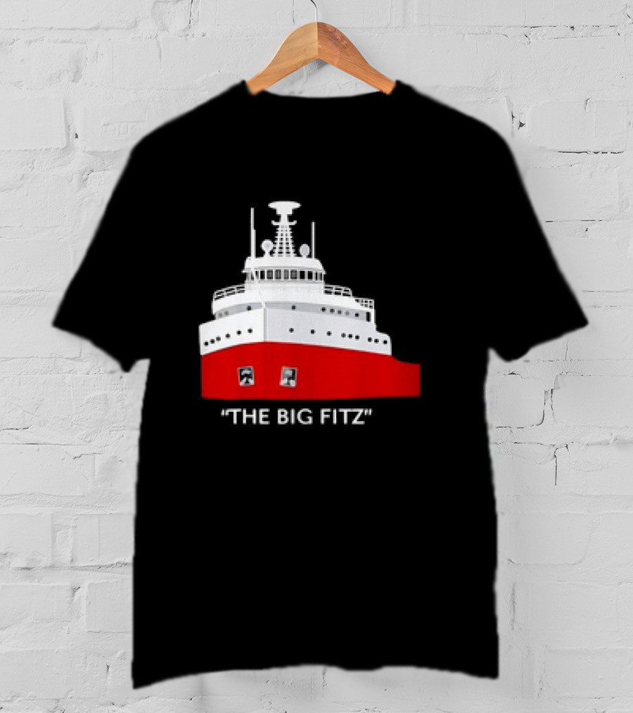 The Big Fitz Edmund Fitzgerald Nautical T-Shirt