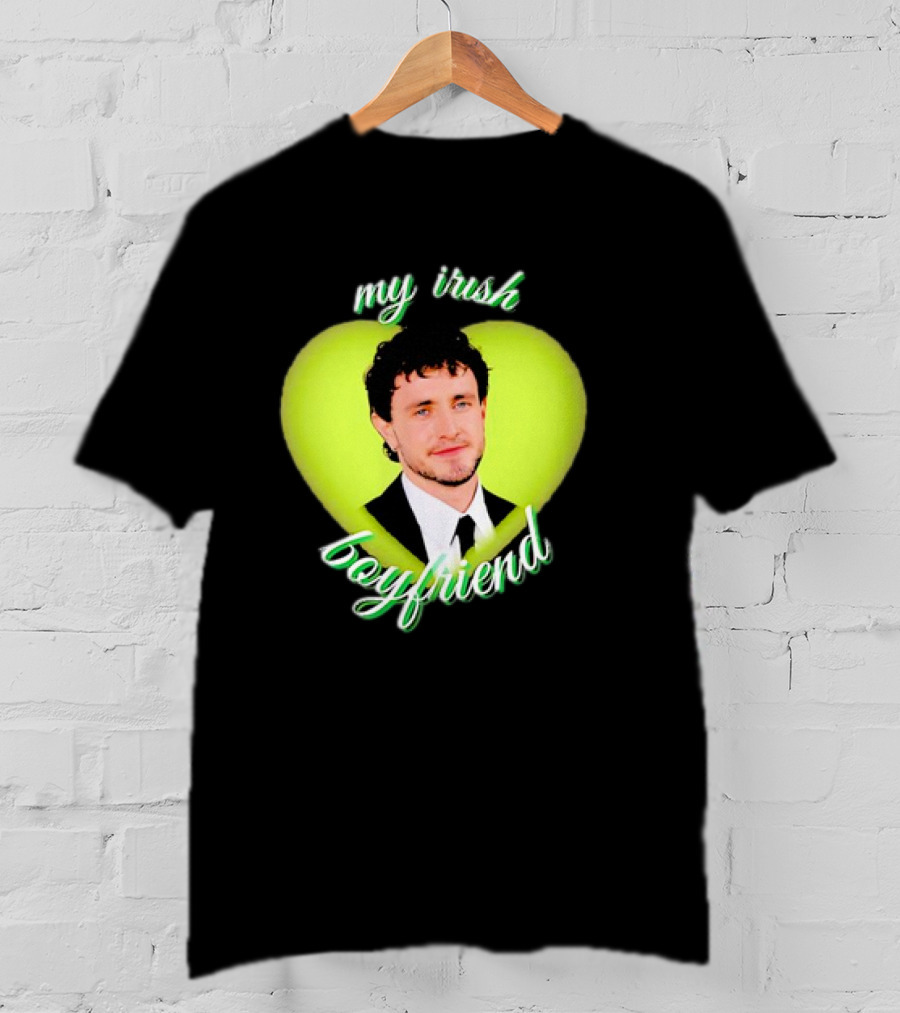 Paul Mescal My Irish Boyfriend Heart T-Shirt