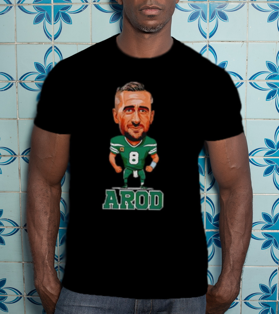 Vintage Aaron Rodgers AROD New York Jets Football Fan T-Shirt