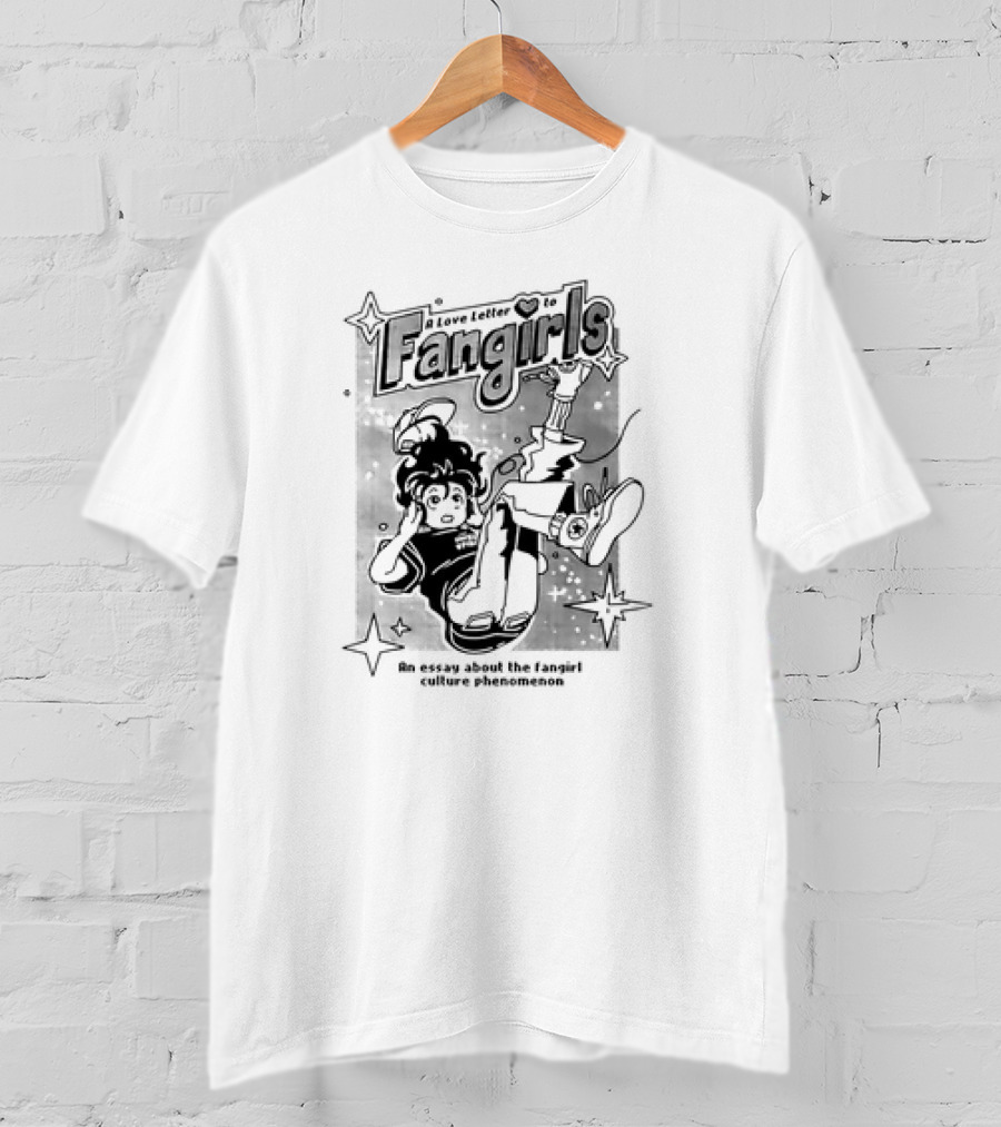 A Love Letter To Fangirls An Essay About The Fangirl Culture Phenomenon Zine T-Shirt