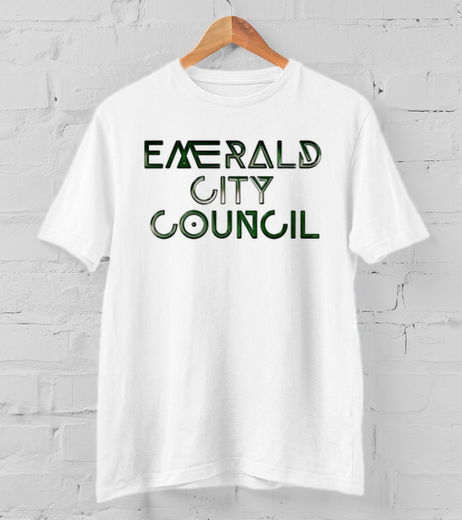 Emerald City Council Album Logo Stacked T-Shirt