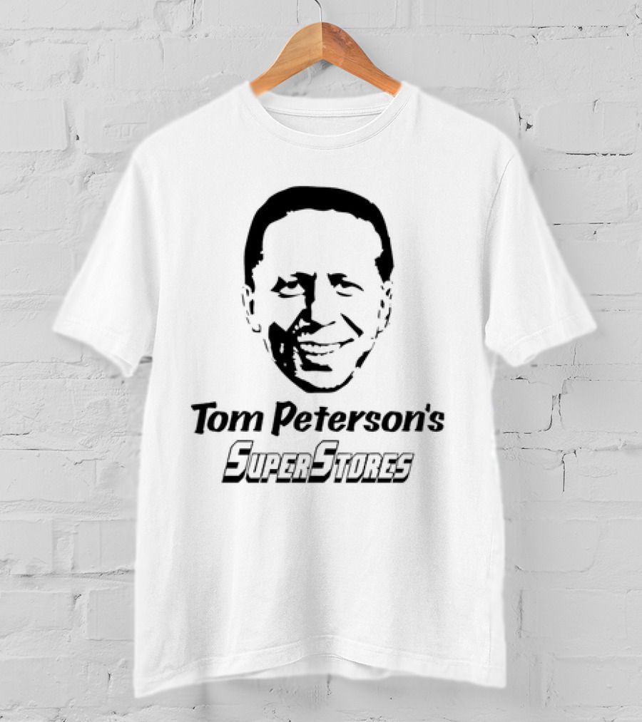 Tom Peterson's Super Stores Face T-Shirt