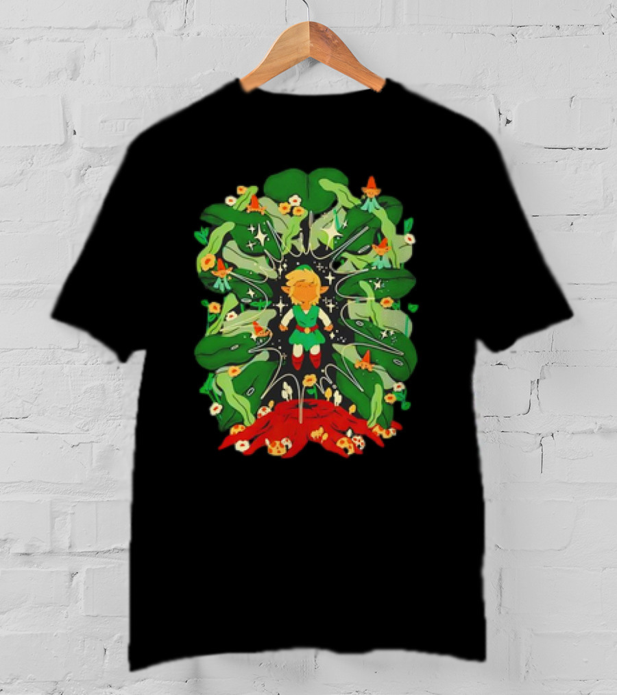 Learn To Navigate Worlds Of Giants And Little Ones Minish Boy Gnomes Kingdom T-Shirt