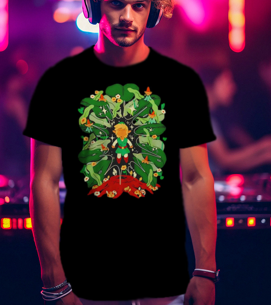 Learn To Navigate Worlds Of Giants And Little Ones Minish Boy Gnomes Kingdom T-Shirt