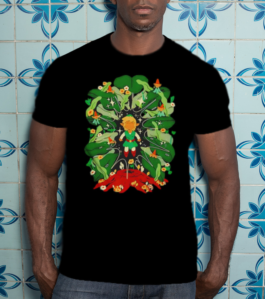 Learn To Navigate Worlds Of Giants And Little Ones Minish Boy Gnomes Kingdom T-Shirt