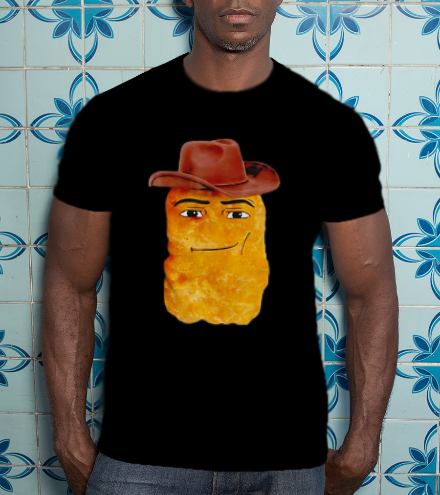 Tom Anonbirdd Cowboy Chicken Nugget Meme T-Shirt