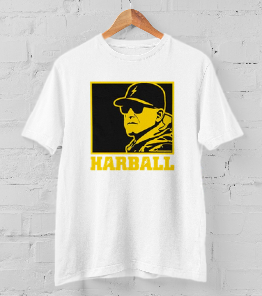 Chargers Harball NFL Royal Jim Harbaugh Los Angeles T-Shirt