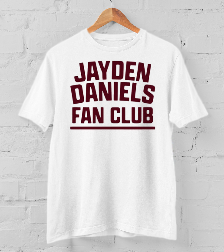 NFL Jayden Daniels Fan Club T-Shirt