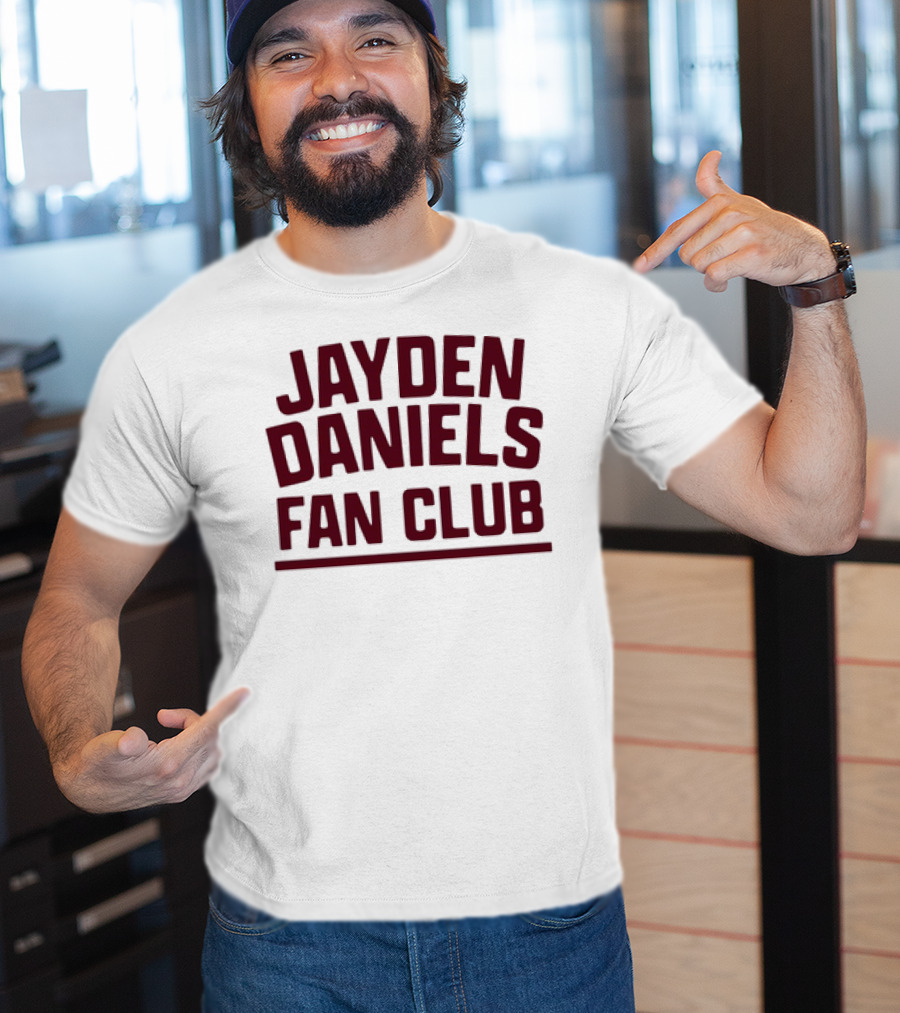NFL Jayden Daniels Fan Club T-Shirt