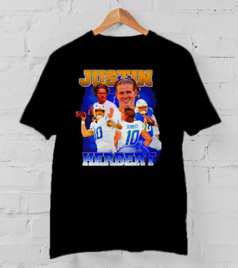 Justin Herbert Football Vintage T-Shirt