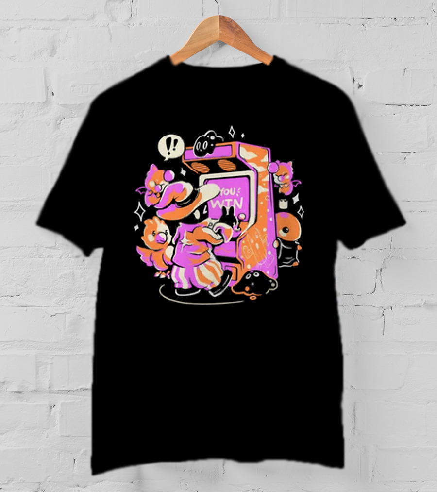 Arcade Adventure With Vivi And Friends Victory T-Shirt
