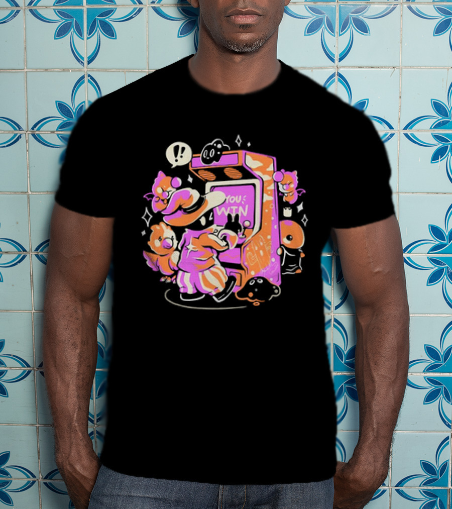Arcade Adventure With Vivi And Friends Victory T-Shirt