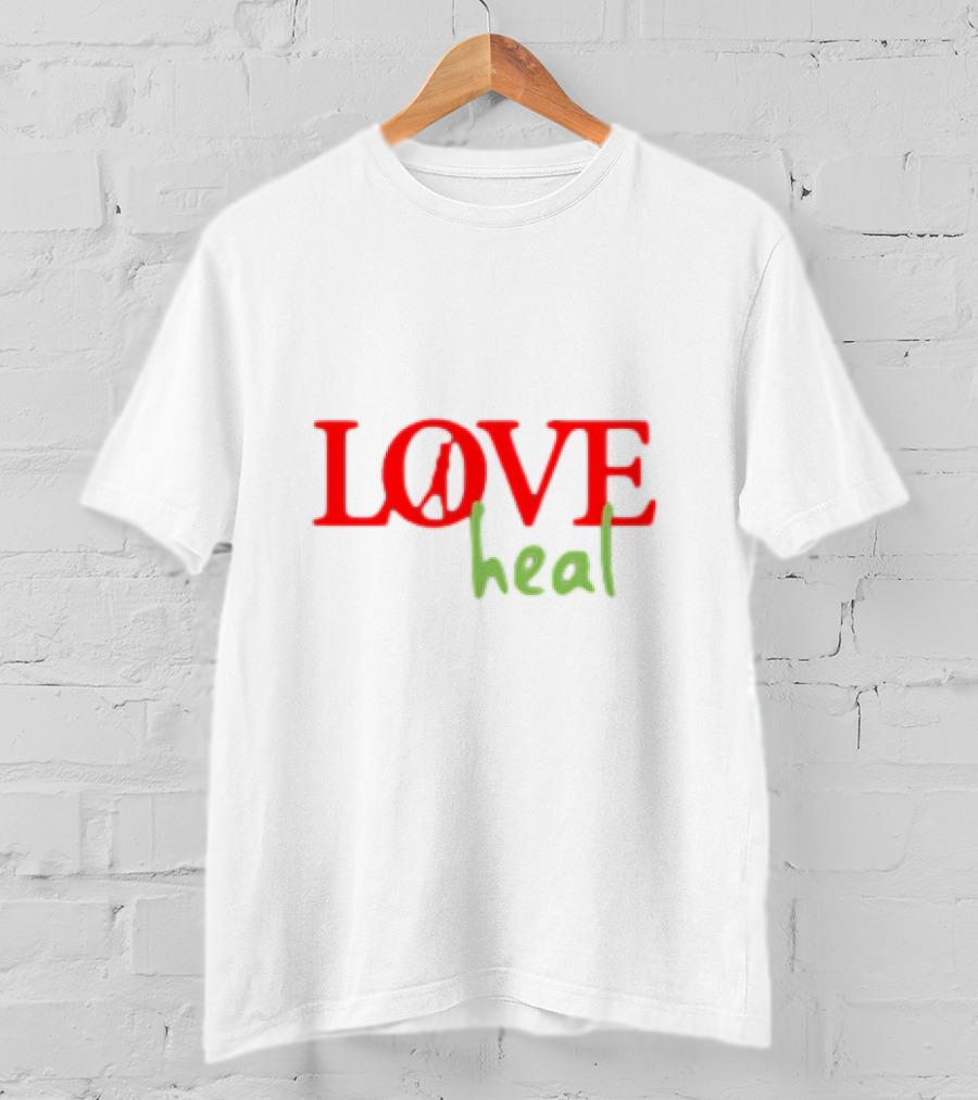 Devale Ellis Love Peace Heal T-Shirt