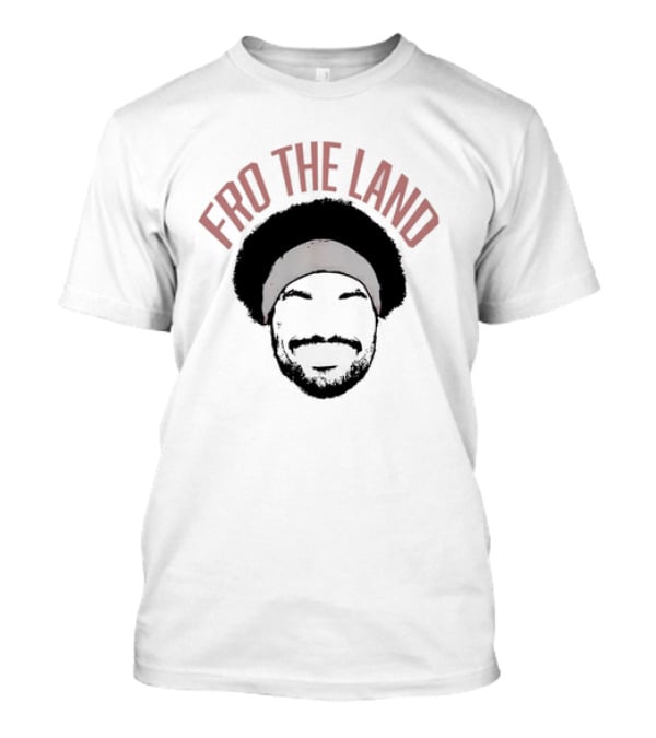 Donovan Mitchell Fro The Land Cleveland Cavaliers Afro Basketball T-Shirt
