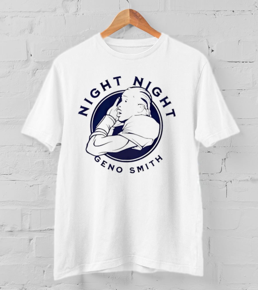 Geno Smith Night Night Seattle Seahawks Vintage T-Shirt