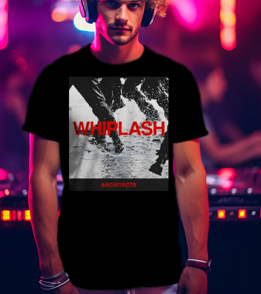 Whiplash Architects Single Black Photo Retro T-Shirt