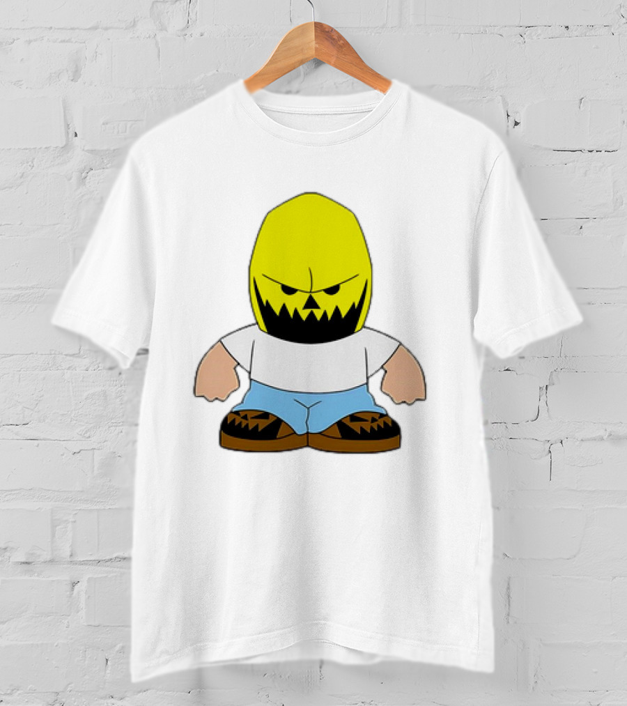 Dude Babbitt Revived Yellow Masked Cartoon Character T-Shirt